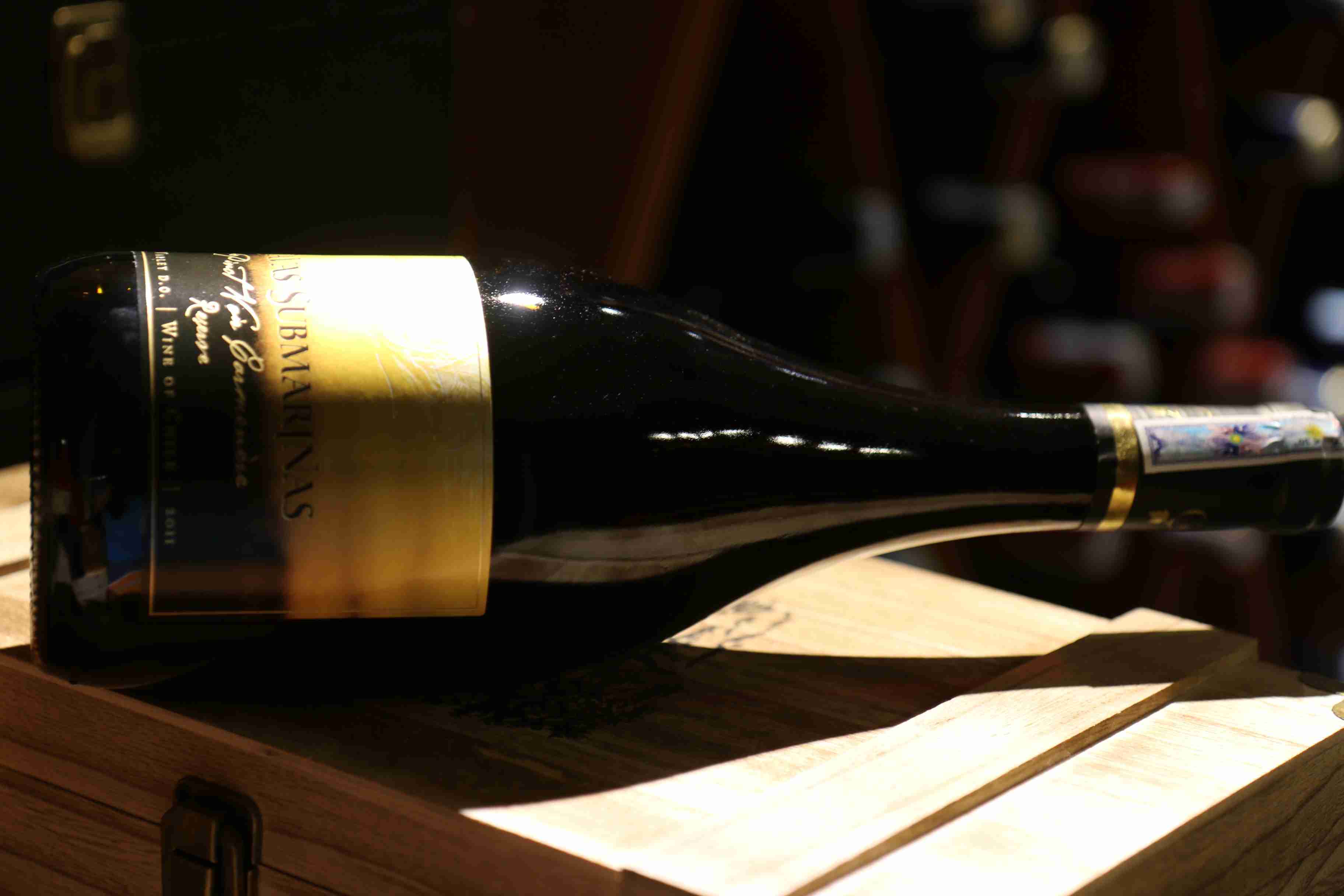 Rượu vang Chile Cavas Submarinas Pinot Noir Carmenere reserve