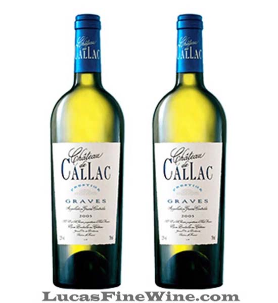 Rượu vang - CHATEAU De CALLAC Prestige Blanc 2013 - 1