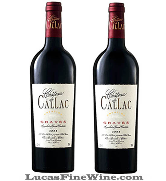 Rượu vang - CHATEAU De CALLAC Prestige - Vang Pháp - 1