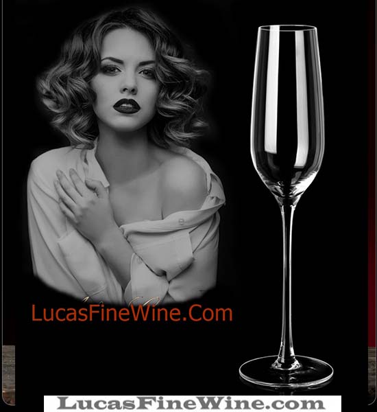 ĐỒ CHƠI UỐNG RƯỢU - Ly pha lê Champagne Lucana-003 - 2