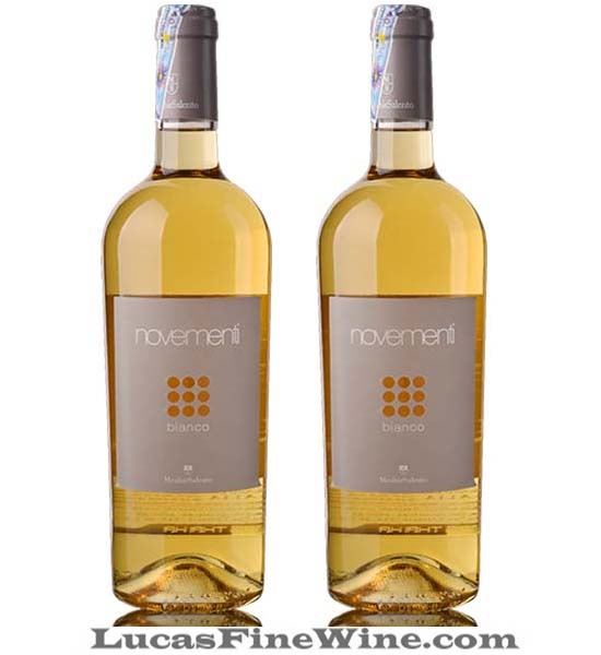 Rượu vang - Novementi Bianco - Rượu vang trắng Ý - 2