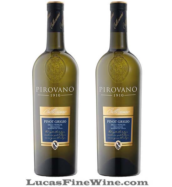 Rượu vang - Pirovano Pinot Grigio - Rượu vang trắng Ý - 1