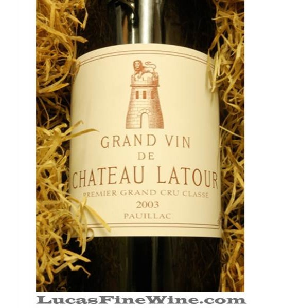 Rượu vang - Rượu vang Pháp thượng hạng Château Latour 2003 - 1