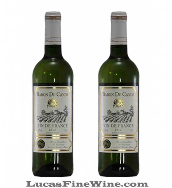 Rượu vang - Rượu vang trắng Pháp Baron De Cande - 2