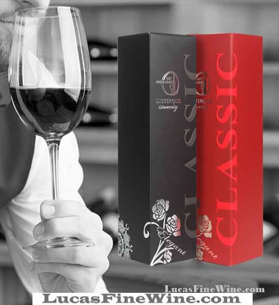 Rượu vang - SET Hộp giấy Classic 01 chai Baron De Cande - 1