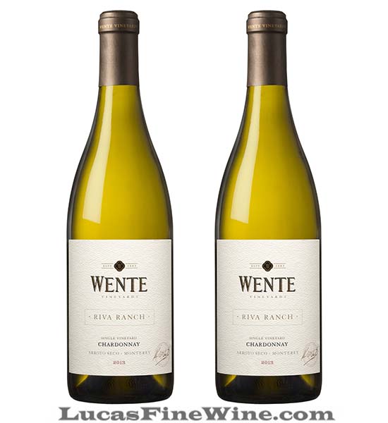 Rượu vang - WENTE Riva Ranch CHARDONNAY - Vang trắng Mỹ - 2